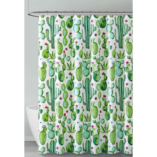 Dakota Fields Ameena Vinyl Floral Shower Curtain Liner Wayfair